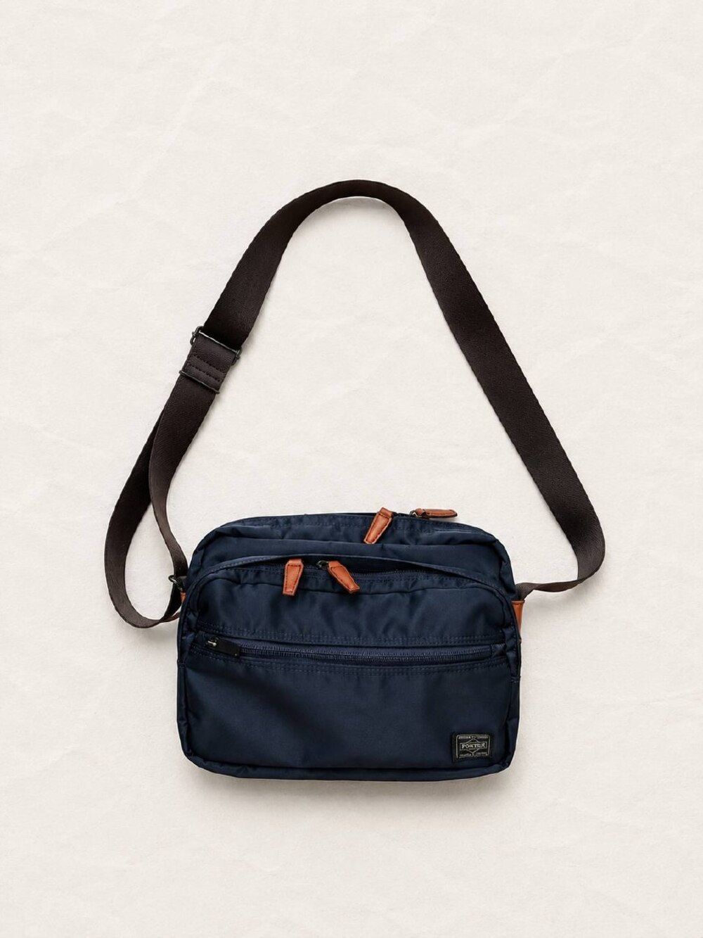 Porter Yoshida Tanker Navy Nylon Shoulder Bag